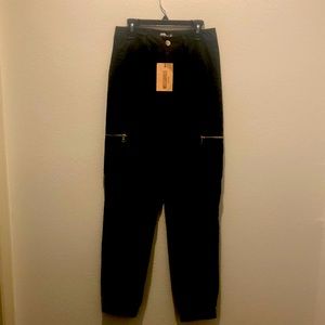 Petite Black Utility Pants Size 0